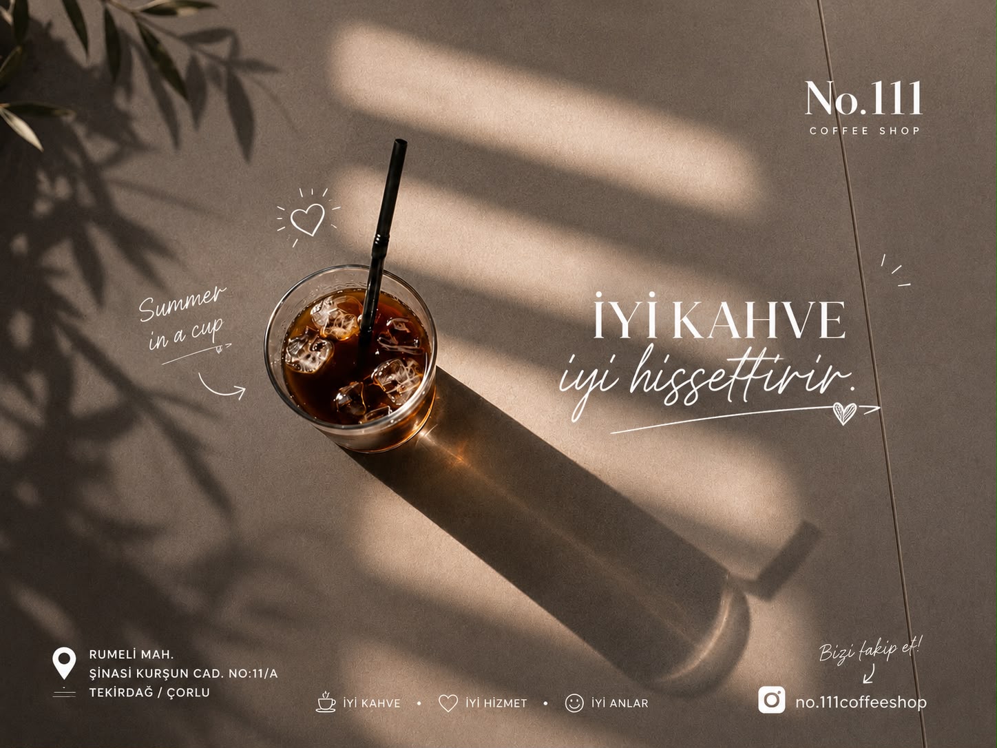 No111 Coffee Çorlu Konum