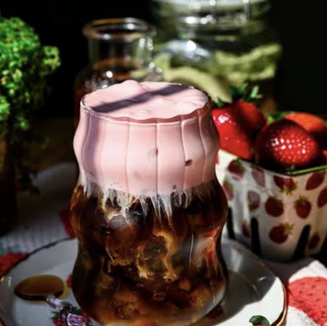 Ice Strawberry Cold Foam