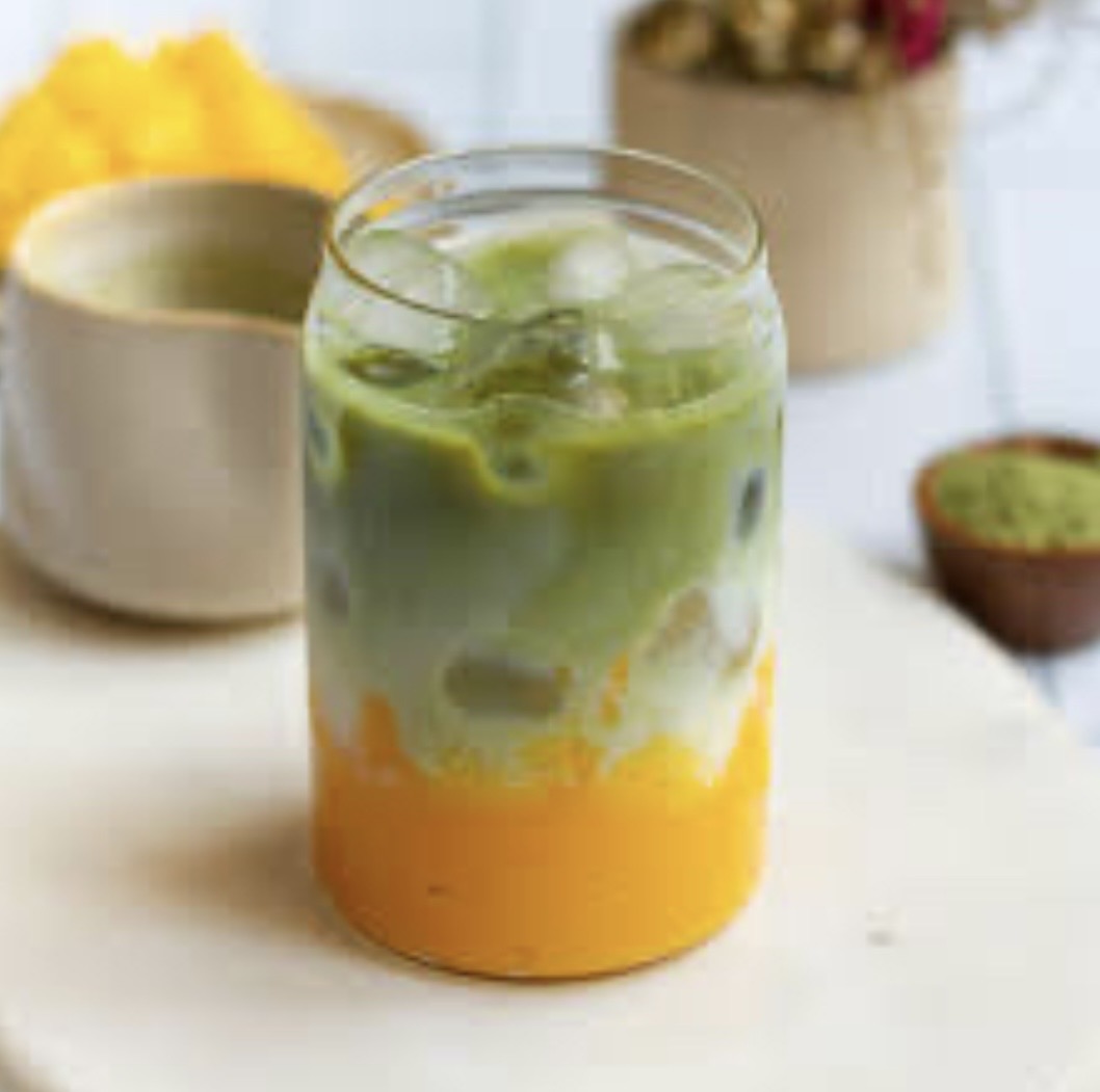 Ice Mango Matcha