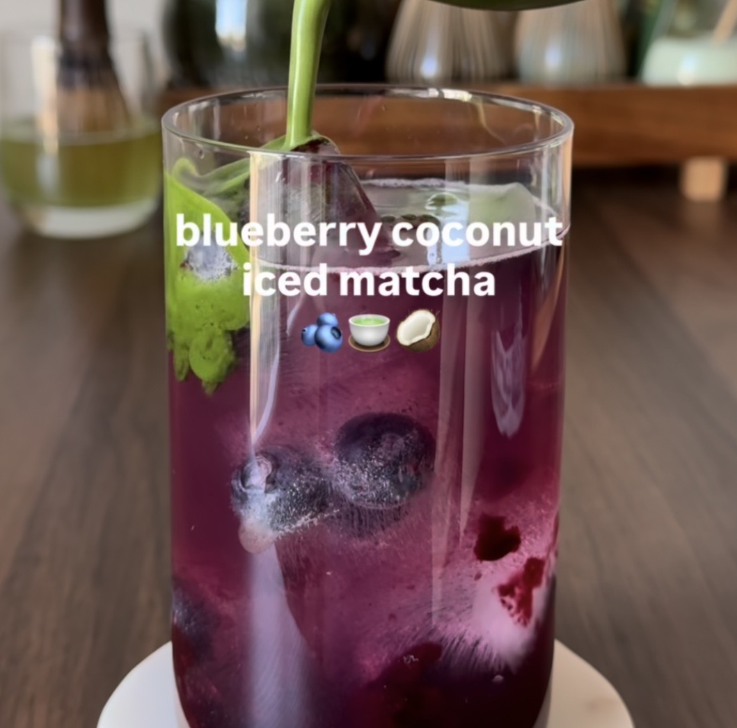 Blueberry Coconut Matcha